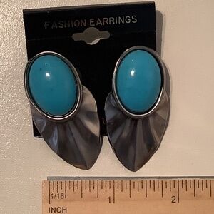 Vintage metal earrings